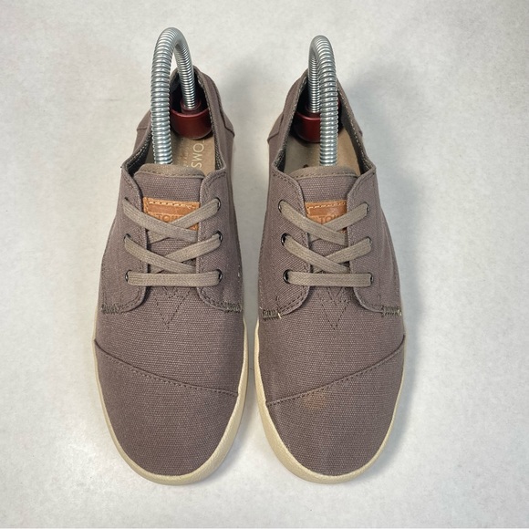 Toms Canvas Lace Up Casual Sneakers Ladies Brown/ Tan Shoes Sneakers; Women’s 7 - Picture 7 of 16